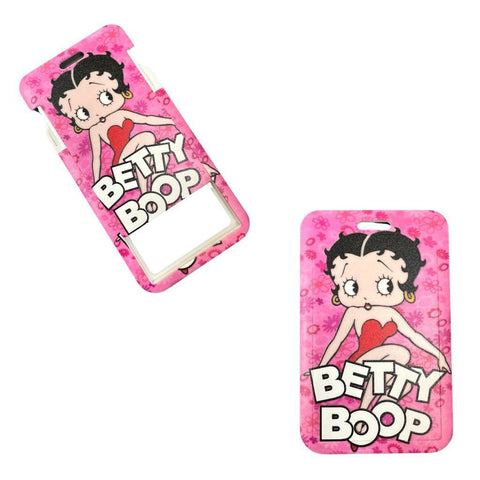 ID Card Badge Holder - Betty Boop - Betty Boop (Pink)