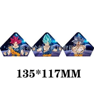 3D Lenticular Sticker - Dragon Ball - Goku SSB, SS God & Ultra Instinct