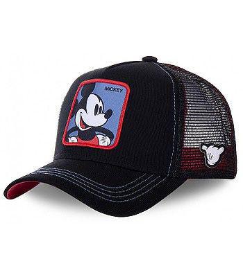 Snapback Cap - Disney - Mickey Mouse (Black)
