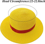 Hat - One Piece - Luffy Straw Hat with String