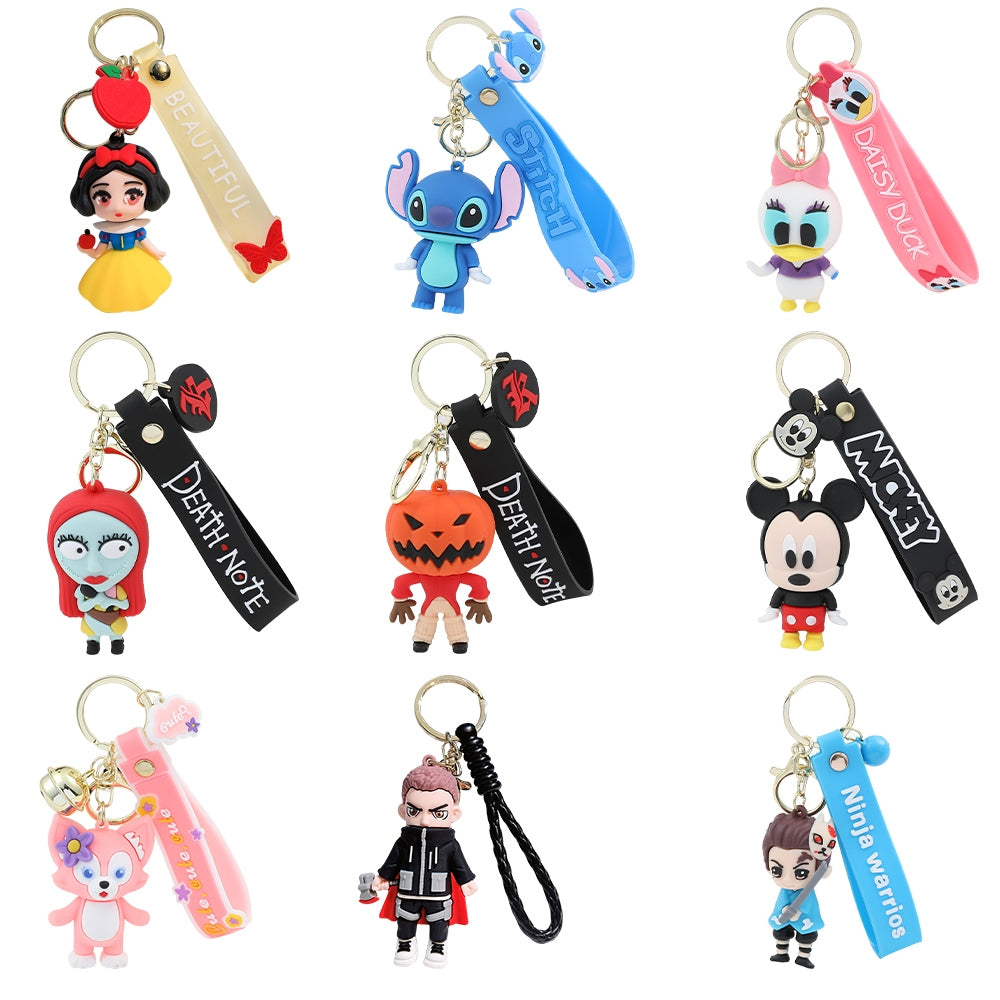 3D PVC FIGURE KEYCHAINS – Dream's Arts Evolution LLC