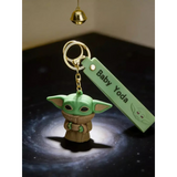 3D PVC Figure Keychain - Star Wars - Grogu Holding Cup