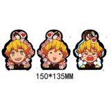 3D Lenticular Sticker - Demon Slayer - Zenitsu Agatsuma Crying Chibi Sparrow