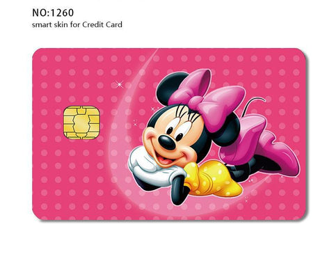 Credit Card Skin Sticker - Disney - Minnie Mouse