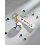3D PVC Figure Keychain - Football Club - Italy Football Team Emblem