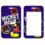 ID Card Badge Holder - Mickey & Friends - Mickey Mouse Standing With Text Logo
