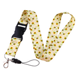 Lanyard - Bumblebees and Sunflowers