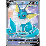 Card Keychain - Pokémon - Vaporeon V Rapid Strike