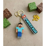 3D PVC Figure Keychain - Minecraft - Herobrine Standard Outfit