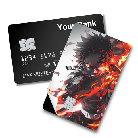 Credit Card Skin Sticker - Demon Slayer - Tanjiro Kamado