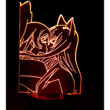 3D LED Night Light - Kamisama Kiss - Nanami Momozono and Tomoe embracing