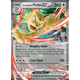 Card Keychain - Pokémon - Team Rocket's Persian ex