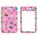 ID Card Badge Holder - Sanrio - Characters Dessert Pattern