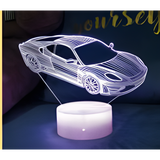 3D LED Night Light - Ferrari - F430