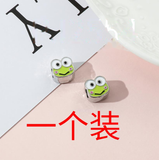 Bracelet Charm - Keroppi - green frog face charm