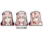 3D Lenticular Sticker - Darling In The Franxx - Zero Two