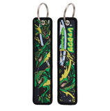 Embroidery Keychain - Pokémon - Mega Rayquaza