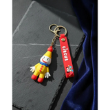 3D PVC Figure Keychain - El Asombroso Circo Digital - Gangle Comedy Mask