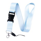 Lanyard - Solid Light Blue (2)