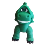 3D PVC Figure Keychain - Toy Story - Rex Smiling
