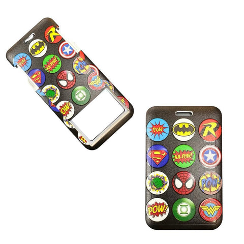 ID Card Badge Holder - Heroes - Marvel & DC