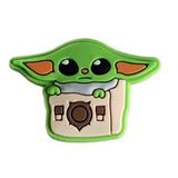Crocs Charm - Star Wars - Grogu Peeking From Device
