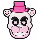 Crocs Charm - Five Nights at Freddy's - Funtime Freddy Head With Pink Hat