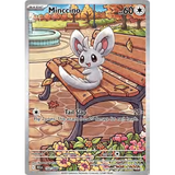 Card Keychain - Pokémon - Minccino basic Illustration Rare