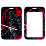 ID Card Badge Holder - Star Wars - Darth Vader Red Saber Red Circular Emblem Portrait
