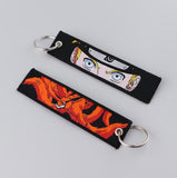 Embroidery Keychain - Naruto - Nine-tails Chakra Mode
