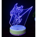 3D LED Night Light - Neon Genesis Evangelion - Evangelion Unit (3)