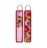 Embroidery Keychain - Powerpuff Girls - Blossom
