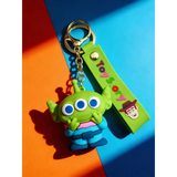 3D PVC Figure Keychain - Toy Story - Alien In Costume
