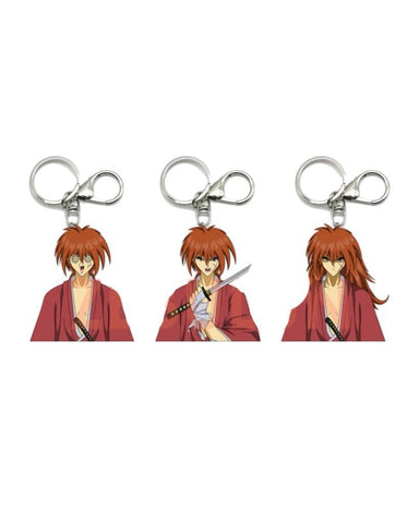 3D Lenticular Keychain - Samurai X - Rurouni Kenshin