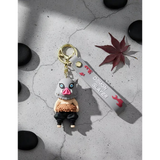 3D PVC Figure Keychain - Demon Slayer - Inosuke Boar Mask Outfit