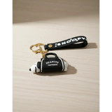 3D PVC Figure Keychain - Peanuts - Snoopy Peeking From Duffel Bag