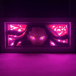 3D Paper Carving Light Lamp - Nezuko - Kamado