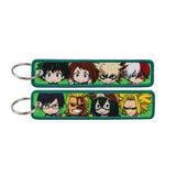 Embroidery Keychain - My Hero Academia - Multiple My Hero Academia Characters