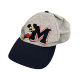 Hat - Disney - Mickey Mouse Grey Navy Varsity M Cap + Navy Cap (2 Pack)