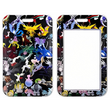 ID Card Badge Holder - Pokémon - Legendary Pokémon Collage On Black Background