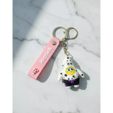 3D PVC Figure Keychain - SpongeBob SquarePants - Patrick In Spongebob Pajamas