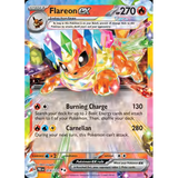 Card Keychain - Pokémon - Flareon ex Tera, Special Illustration Rare