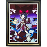 3D Light Frame - Pokémon - Marnie With Gengar And Mimikyu