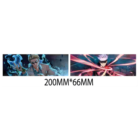 3D Lenticular Sticker - Jujutsu Kaisen - Satoru Gojo & Cursed Energy Battle Scene