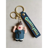 3D PVC Figure Keychain - Gravity Falls - Soos Flexing Question Mark Shirt