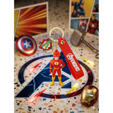 3D PVC Figure Keychain - DC Comics - Flash Hand On Hip