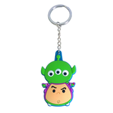 PVC Keychain - Toy Story - Alien and Buzz Lightyear Tsum Tsum