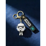 3D PVC Figure Keychain - Star Wars - Stormtrooper Figure With Strap