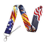 Lanyard - American Flag and Eagle