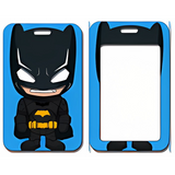 ID Card Badge Holder - DC Comics - Chibi Batman Blue Background